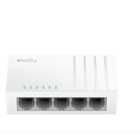 Суич Cudy GS105U, 5 портов, 10/100/1000, Auto-MDI/MDIX, USB-C Port - CUDY-GS105U thumbnail 1