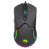 Marvo геймърска мишка Mouse M359 RGB 3200dpi, Programmable, 1000Hz - MARVO-M359 thumbnail 1