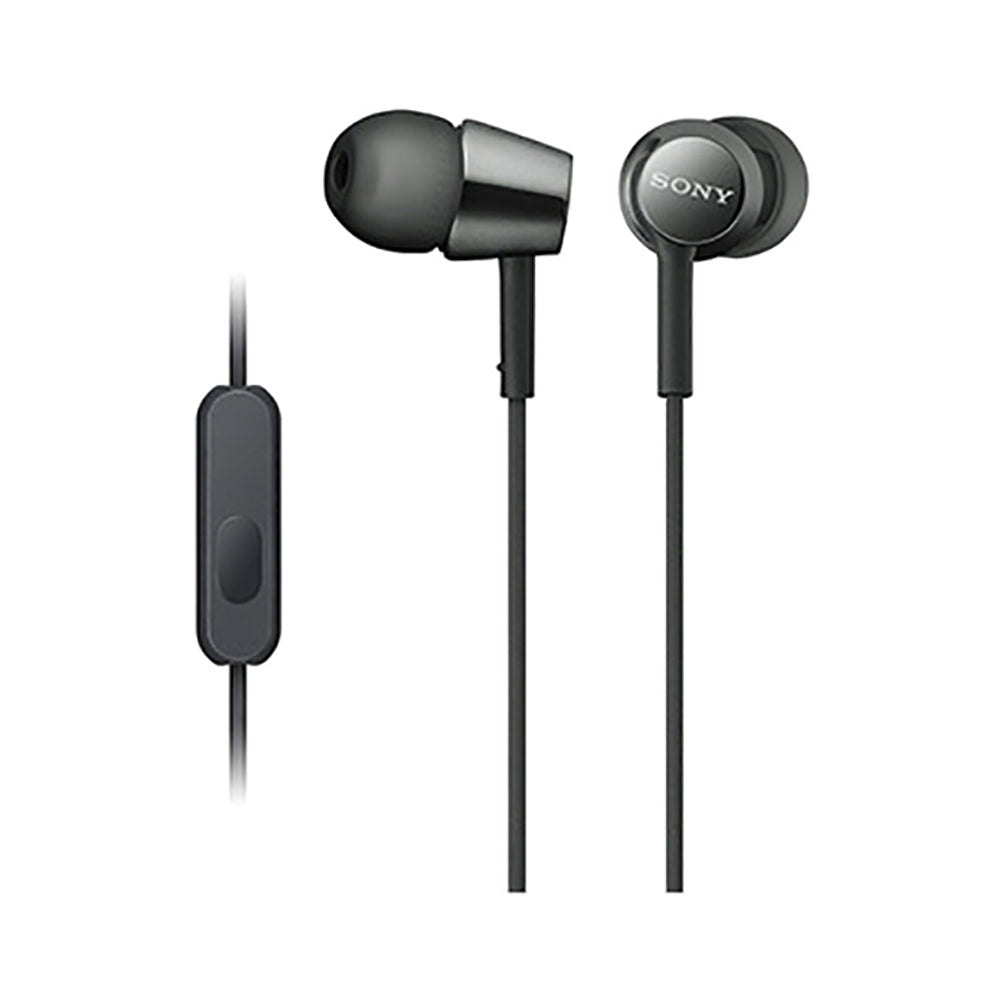 Sony Headset MDR-EX155AP, black - MDREX155APB.AE