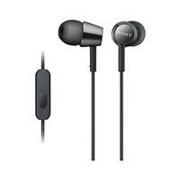 Sony Headset MDR-EX155AP, black - MDREX155APB.AE thumbnail 1
