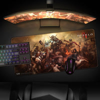 Геймърски пад Diablo IV - Heroes, XL thumbnail 3