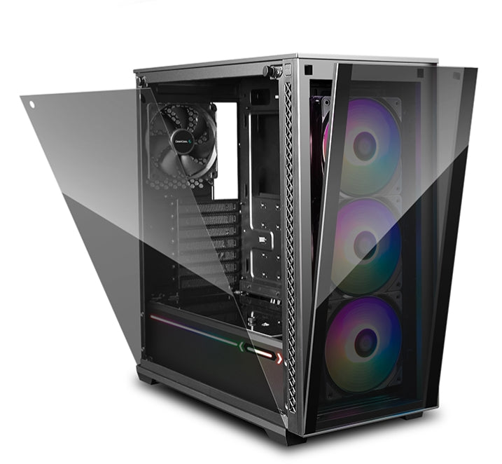 Кутия за компютър DeepCool MATREXX 70 ADD-RGB 3F - DP-ATX-MATREXX70-BKG0P-3F