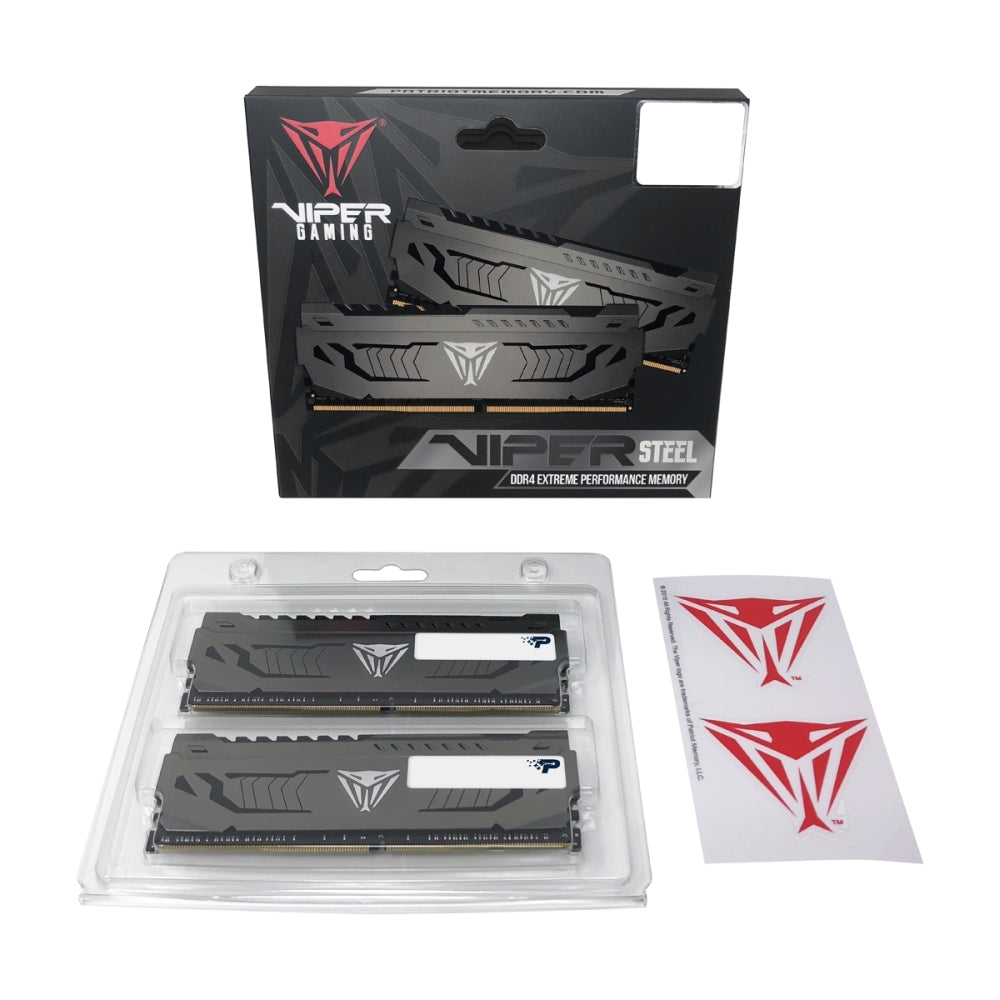 Памет Patriot Viper Steel 64GB (2*32) 3600Mhz - PVS464G360C8K