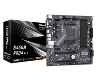 Дънна платка ASROCK B450M Pro4 R2.0 - ASR-MB-B450M-PRO4-R2 thumbnail 2