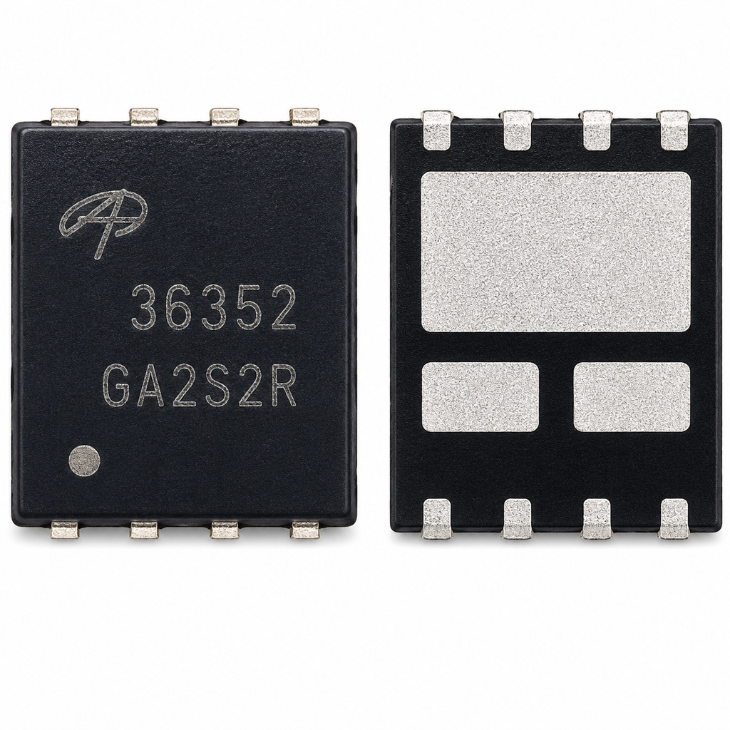 AONY36352 Dual N-Channel MOSFET 30V DFN5x6 QFN-8 Power IC Chip