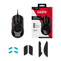 Геймърска мишка HyperX Pulsefire Haste, RGB, USB 2.0, Черен/Червен - HX-MOUSE-PFH-BR thumbnail 5