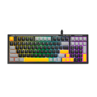 Marvo геймърска клавиатура Gaming Keyboard Soldat S50A - Rainbow, 98 keys - MARVO-K638A (MARVO-K638A) thumbnail 6