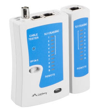 Lanberg cable tester for RJ-45, RJ-12, RJ-11, coaxial - NT-0401 thumbnail 3