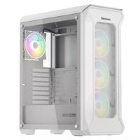 Кутия за компютър GENESIS Genesis Irid 505 V2 ARGB White, ATX/mATX/Mini-ITX, 2x USB 3.0, 2x USB 2.0, прозорец, бяла, без захранване - NPC-1872 thumbnail 1
