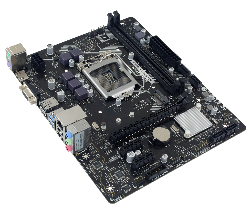 Дънна платка BIOSTAR H510MHP 2.0, LGA1200, DDR4, mATX - BIO-MB-H510MHP-2.0