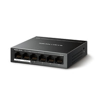 6-портов настолен комутатор Mercusys MS106LP 10/100 Mbps със 4 PoE+ порта thumbnail 2