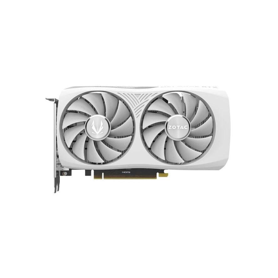 Zotac RTX 4060 Twin Edge OC White Ed. 8GB GDDR6 HDMI 3xDP - (A) - ZT-D40600Q-10M (8 дни доставкa)