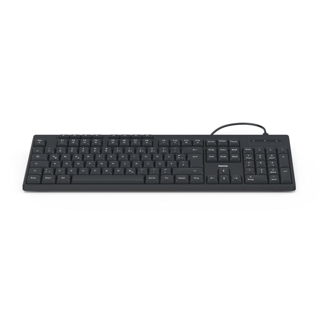 HAMA Жична клавиатура CK-200, кирилизирана, USB-A, USB-C, мулт.бутони - HAMA-173052