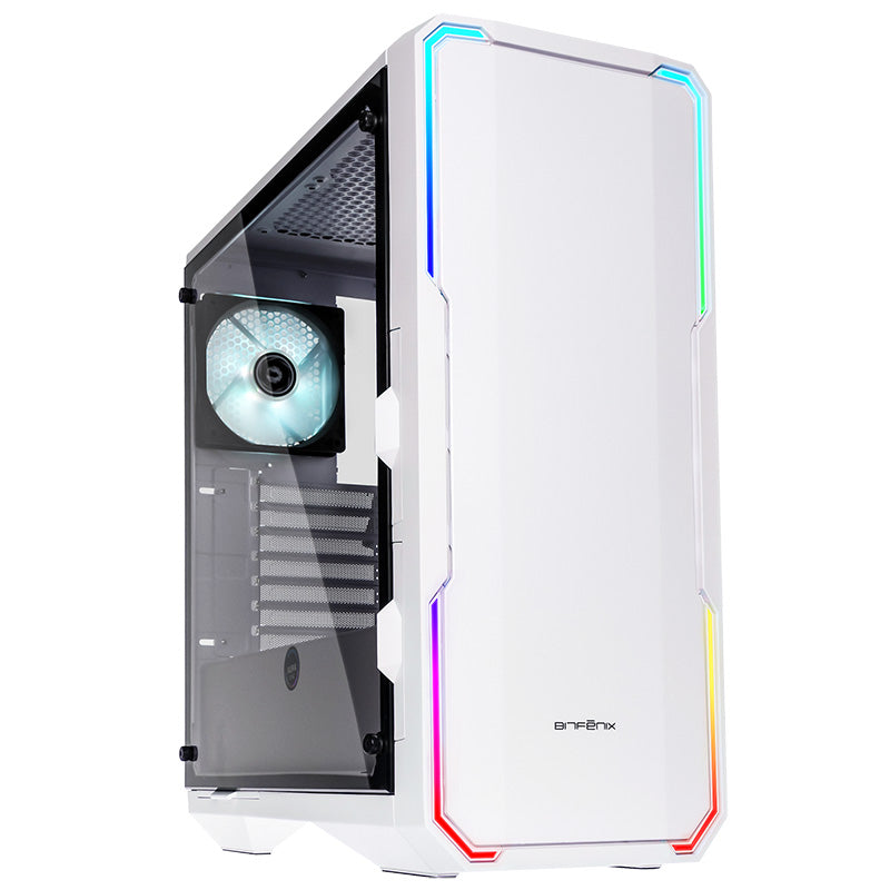 Кутия за компютър BITFENIX ENSO RGB WHITE /TG