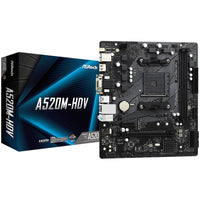 Дънна платка ASROCK Desktop A520M-HDV (AM4, 2xDDR4, PCIe 3.0 x16,PCIe 3.0 x1, M.2, 4 SATA3 - A520M-HDV thumbnail 3