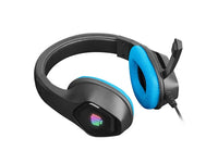 Fury Gaming Headset Phantom Black-Blue - NFU-1679 thumbnail 3
