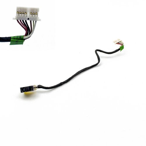 Букса за лаптоп (DC Power Jack) PJ852 4.5x3.0x0.7mm for Blue Tip HP 250 G6 HP 255 G6 - 12см с Кабел / With Cable