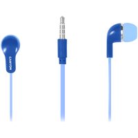 CANYON Stereo Earphones with inline microphone, Blue - CNS-CEPM02BL thumbnail 1