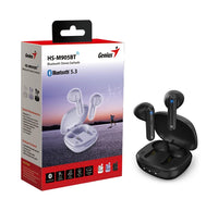 Genius безжични слушалки TWS Bluetooth 5.3 Earphones HS-M905BT Black thumbnail 4