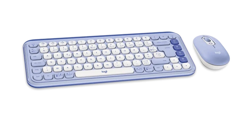 Клавиатура Logitech Pop Icon Combo - Lilac - US INT'L - INTNL-973