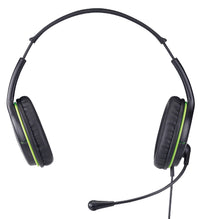 Genius слушалки с микрофон Headset HS-400A - 3.5 mm, Mic, Black/Green thumbnail 4