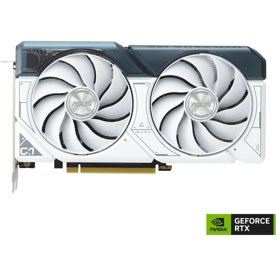 ASUS DUAL-RTX4060-O8G WHITE 8GB GDDR6 HDMI DP - (A) - 90YV0JC2-M0NA00 (8 дни доставкa)