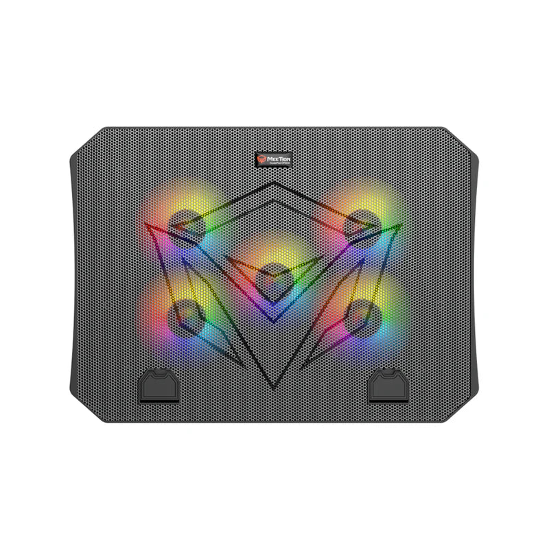 Meetion CP3030 Cooling Pad, Five fan with RGB back light