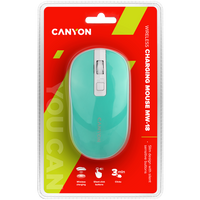 Безжична мишка CANYON MW-18 EU Charge Aquamarine - CNS-CMSW18A_EU thumbnail 5