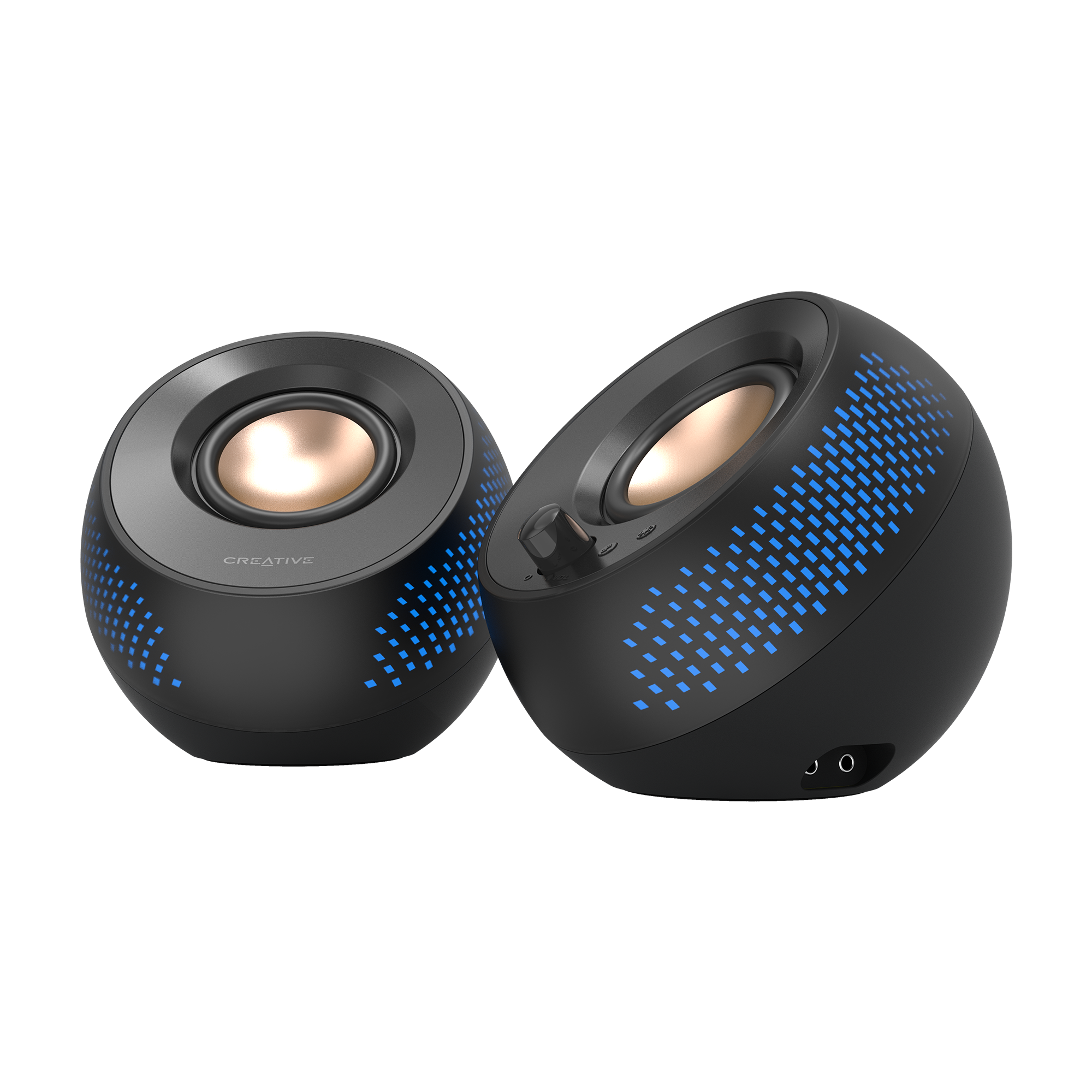 Озвучителна система Creative PEBBLE X - 15W RMS, USB-C - CREAT-SPEAK-PEBBLE-X