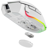 Razer Basilisk V3 Pro 35K, White, Gaming Mouse, HyperSpeed Wireless, Bluetooth, Focus Pro 35K Optical Sensor Gen-2 - RZ01-05240200-R3G1 thumbnail 3