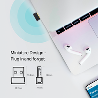 Безжичен USB nano адаптер TP-Link Archer T600UB Nano AC600 thumbnail 5