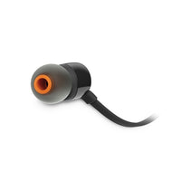 JBL T110 BLK In-ear headphones - JBLT110BLK thumbnail 2
