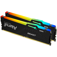 Памет Kingston 32GB 6000MT/s DDR5 CL36 DIMM (Kit of 2) FURY Beast RGB EXPO - KF560C36BBE2AK2-32 thumbnail 1