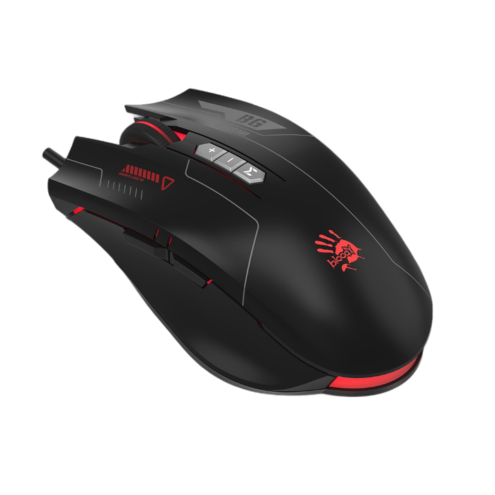 Геймърска мишка Bloody ES7 Esports, Жична, RGB,6000 cpi, Черна - A4-MOUSE-ES7