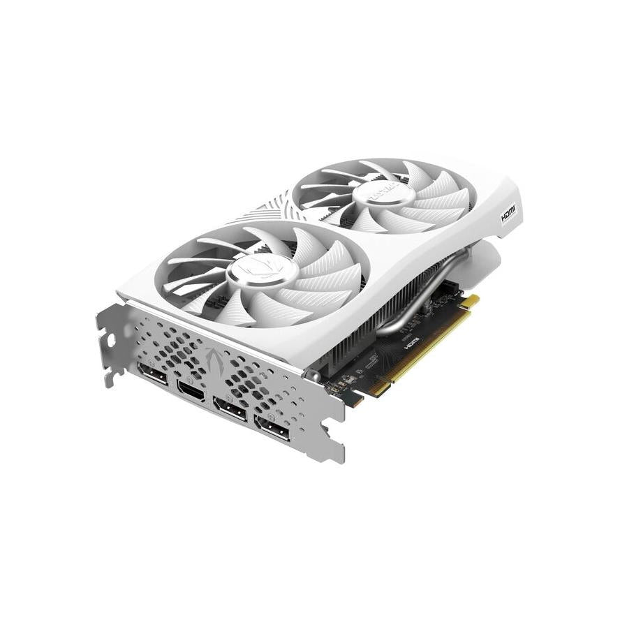 Zotac RTX 4060 Twin Edge OC White Ed. 8GB GDDR6 HDMI 3xDP - (A) - ZT-D40600Q-10M (8 дни доставкa)