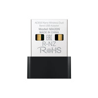 Безжичен Nano USB адаптер Mercusys MA20N AC650 thumbnail 1