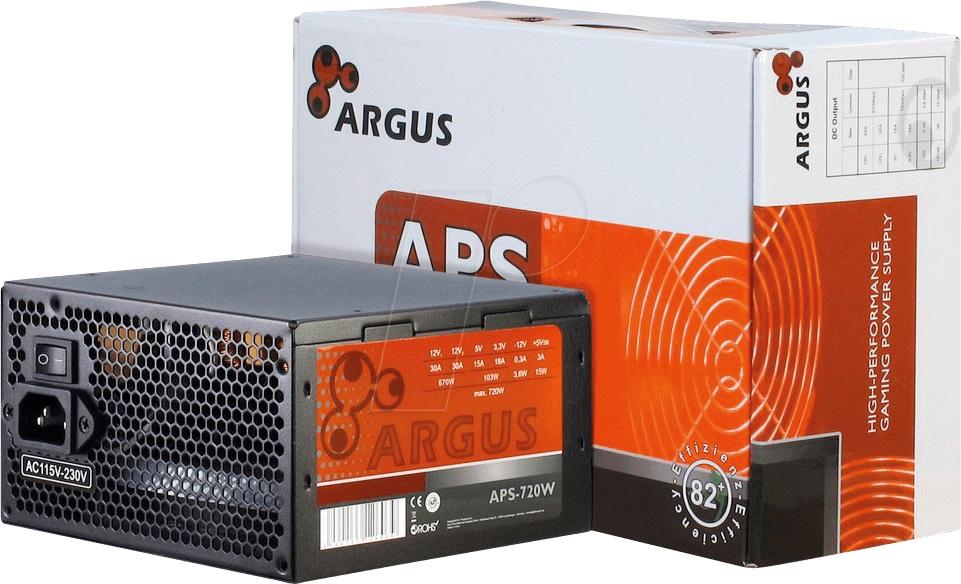 Захранващ блок Inter Tech Argus APS-720W, 720W, ATX, 80+ - 88882119