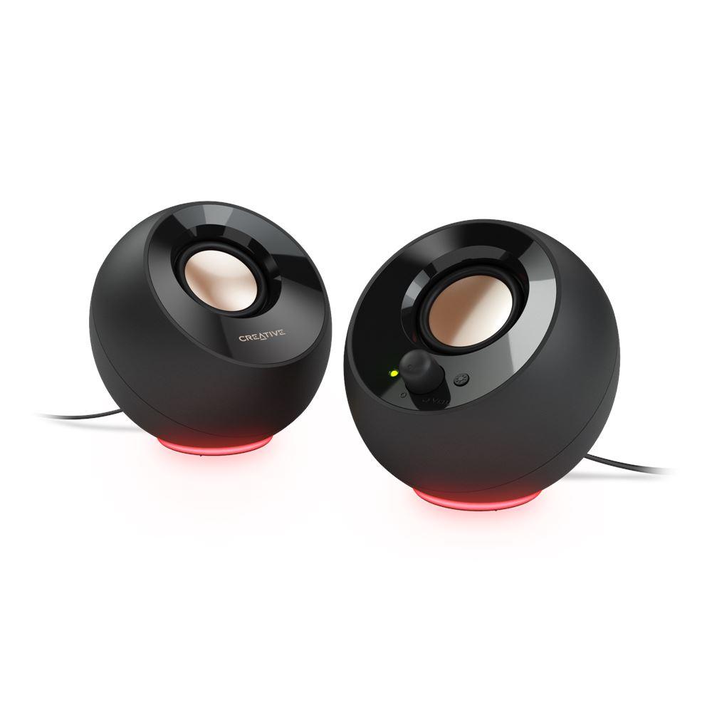 Озвучителна система Creative Pebble SE - Black - CREAT-SPEAK-PEBBLE-SE-BK