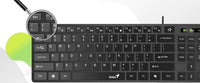 Genius клавиатура Slim Keyboard SlimStar 126 Black - Copilot, Low profile Chocolate thumbnail 9