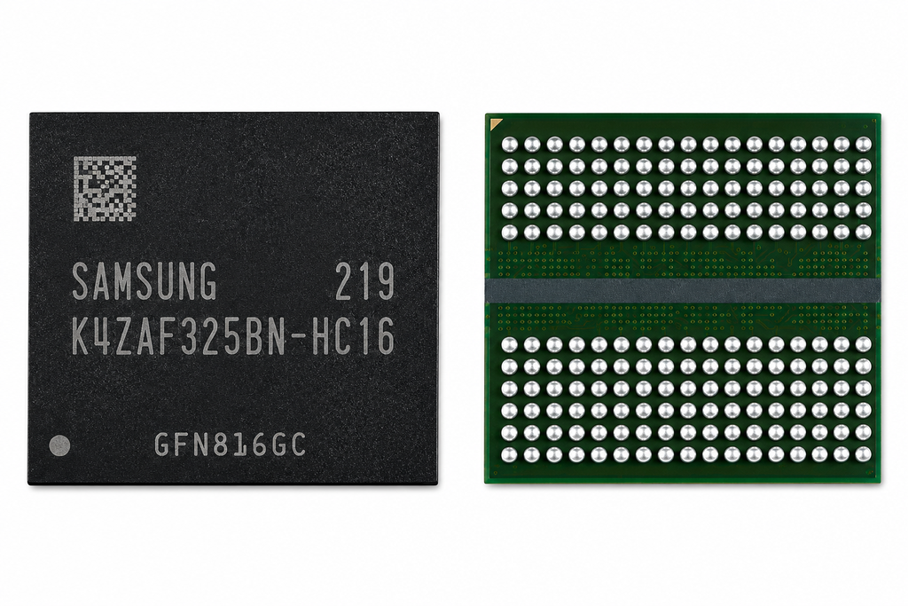 K4ZAF325BM-HC16 Samsung GDDR6 16Gb 16Gbps VRAM Memory IC 180-FBGA