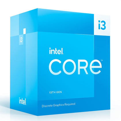 Процесор Intel Core i3-13100 4C/8T (3.4GHz / 4.5GHz Boost, 12MB, 60W, LGA1700) - BX8071513100