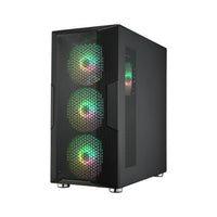 Кутия за компютър FSP CUT592 Black ARGB TG, E-ATX Full - Tower - FORT-CASE-CUT592 thumbnail 4
