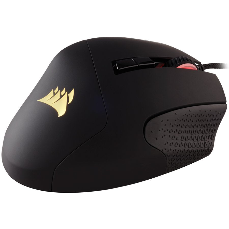 CORSAIR SCIMITAR RGB ELITE, MOBA/MMO Gaming Mouse, Black, Backlit RGB LED, 18000 DPI - CH-9304211-EU