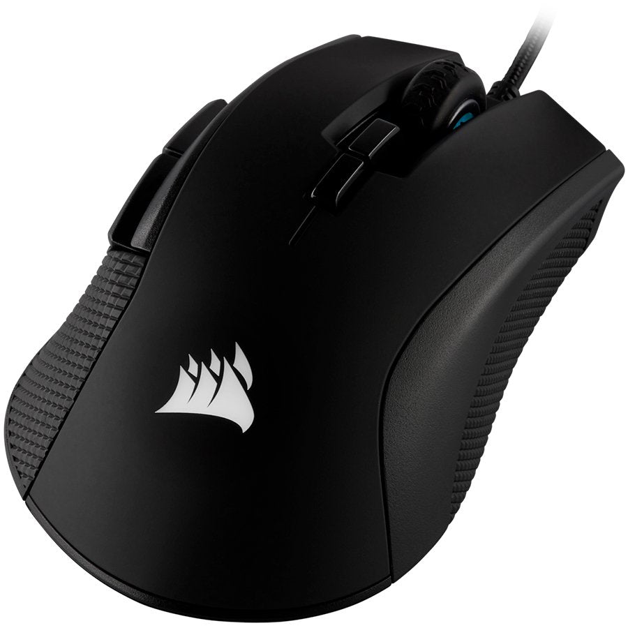 CORSAIR IRONCLAW RGB, FPS/MOBA Gaming Mouse, Black, Backlit RGB LED, 18000 DPI, Optical - CH-9307011-EU