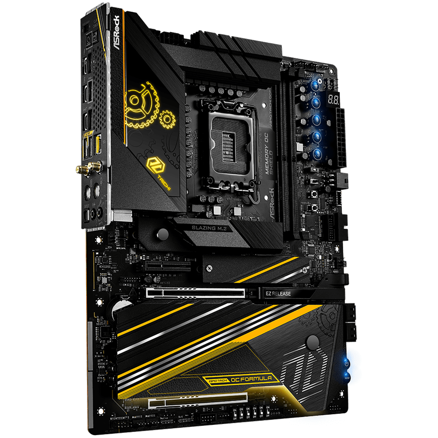 Дънна платка ASROCK MB Desktop Z890 Taichi OCF, S1851, 2x DDR5, 2x PCIe 5.0 x16, 1x PCIe 4.0 x4 - Z890 TAICHI OCF