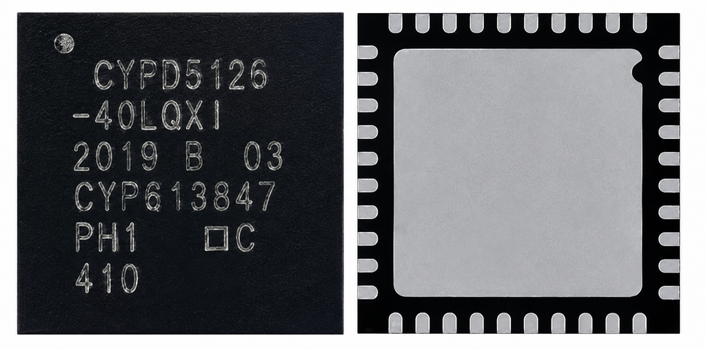 CYPD4226-40LQXI / CYPD4225-40LQXI / CYPD4125-40LQXI / CYPD5125-40LQXI / CYPD5126-40LQXI EZ-PD™ CCG4 USB Type-C® & USB Power Delivery Controller QFN-40