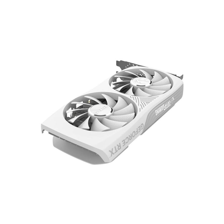 Zotac RTX 4060 Twin Edge OC White Ed. 8GB GDDR6 HDMI 3xDP - (A) - ZT-D40600Q-10M (8 дни доставкa)