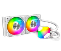 Охлаждаща система Montech Hyper Flow ARGB 240, CPU Liquid Cooler, White - MONTECH-HYPER-FLOW-ARGB-240-WH thumbnail 1