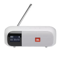 JBL Tuner 2 WHT portable radio with bluetooth - JBLTUNER2WHT thumbnail 1