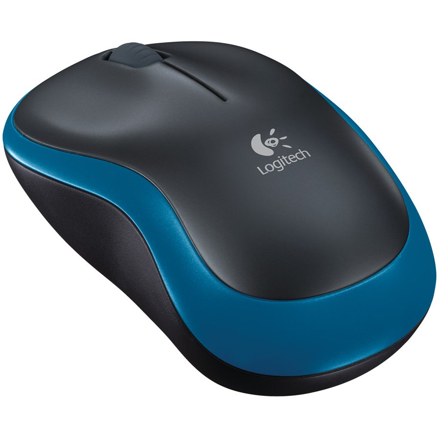 LOGITECH Wireless Mouse M185 - EER2 - BLUE - 910-002239